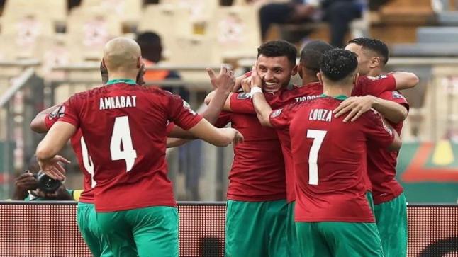 المغرب يتأهل إلى ثمن نهائي “الكان” بثنائية في شباك جزر القمر